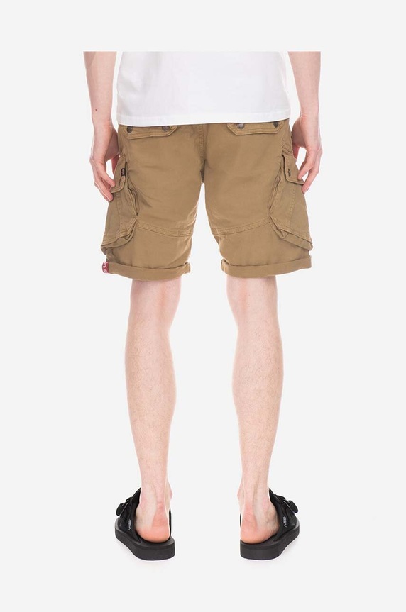 Kraťasy Alpha Industries Combat 116210.13 béžová AA00