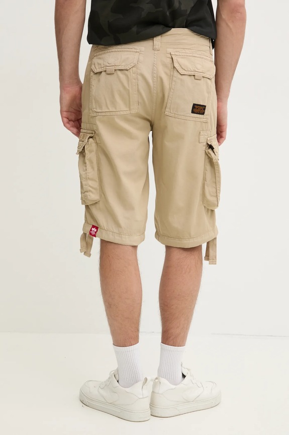 Ρούχα Βαμβακερό σορτσάκι Alpha Industries Alpha Industries Jet Short 191200 159 191200.159 μπεζ