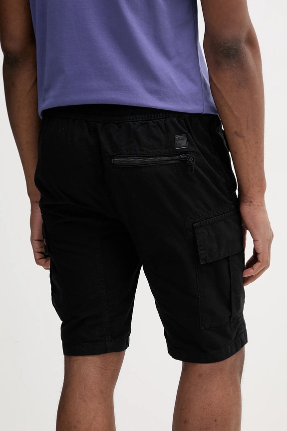 Ruházat Alpha Industries pamut rövidnadrág Ripstop Jogger 106250.03 fekete