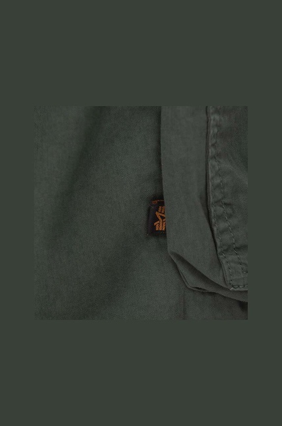 Alpha Industries pamut rövidnadrág Alpha Industries Jet Short 191200 353 191200.353 zöld AA00