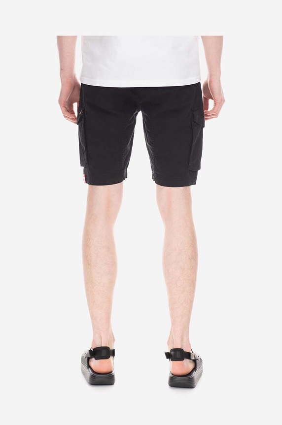 Abbigliamento Alpha Industries pantaloncini in cotone 106251.03 nero