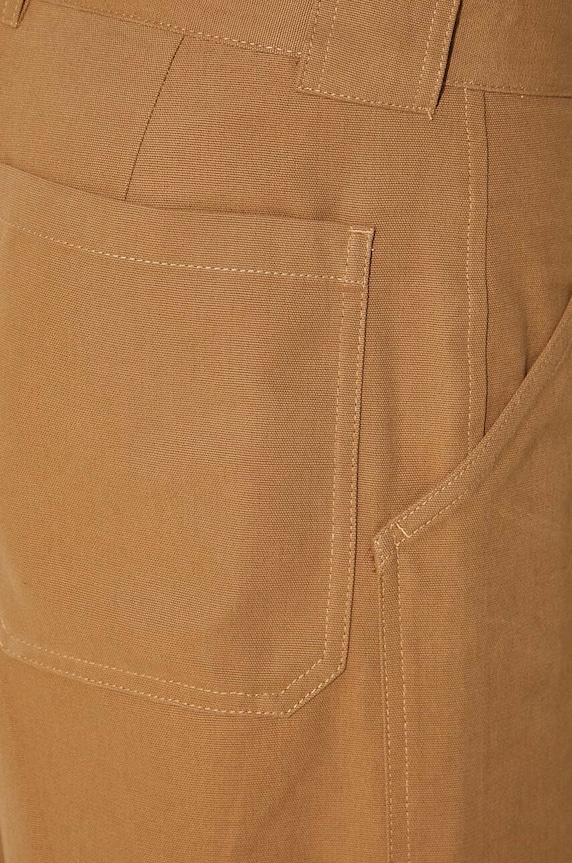 A.P.C. szorty bawełniane COGBJ.H10179 brązowy