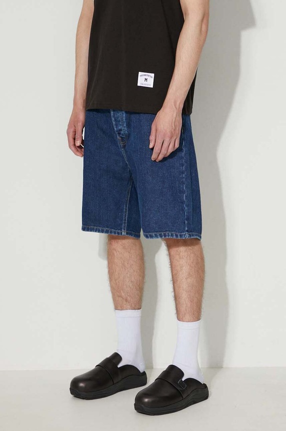 Carhartt WIP denim shorts blue I029209