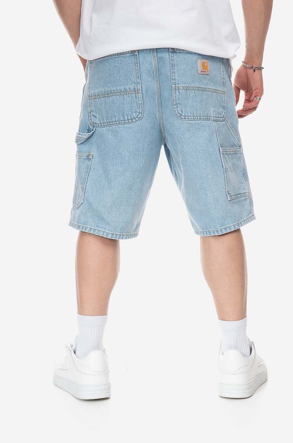 Clothing Carhartt WIP cotton denim shorts I032026 blue
