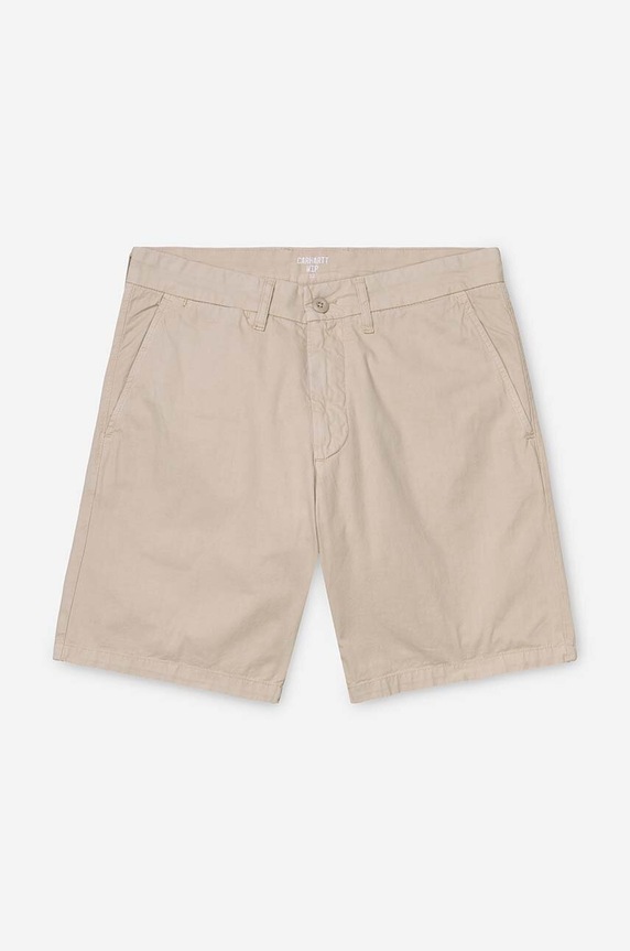 Carhartt WIP cotton shorts I021730.G1GD beige SS23