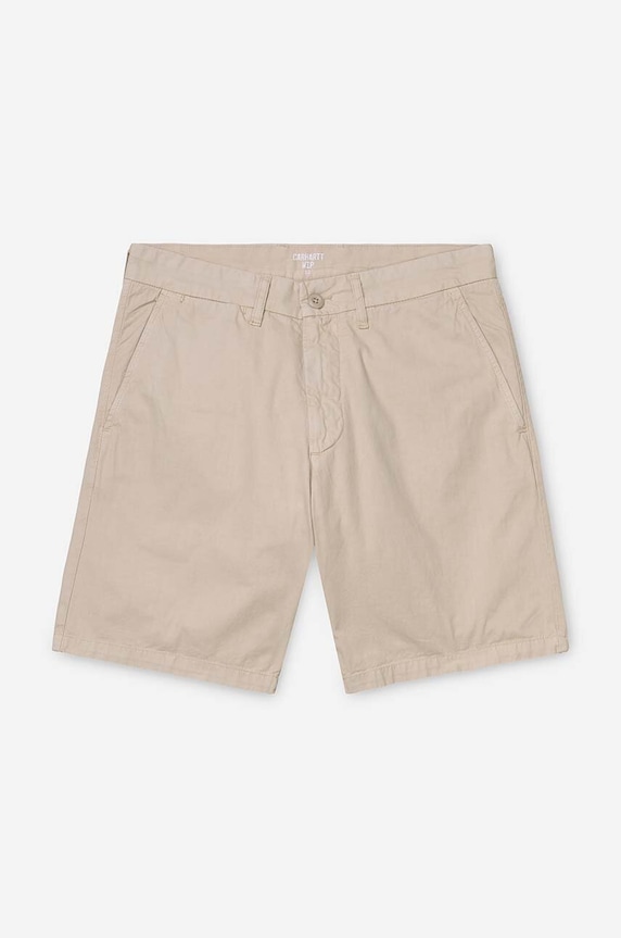 Carhartt WIP cotton shorts I021730.G1GD beige SS23