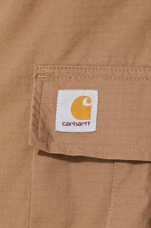Carhartt WIP szorty bawełniane Szorty Carhartt Regular Cargo Short I028246 brązowy