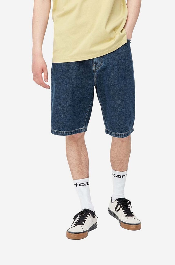 Pamučne traper kratke hlače Carhartt WIP Landon Short I030469