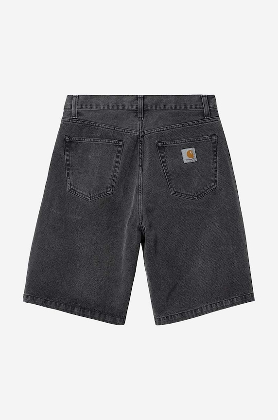 Carhartt WIP szorty jeansowe bawełniane Landon Short I030469 czarny
