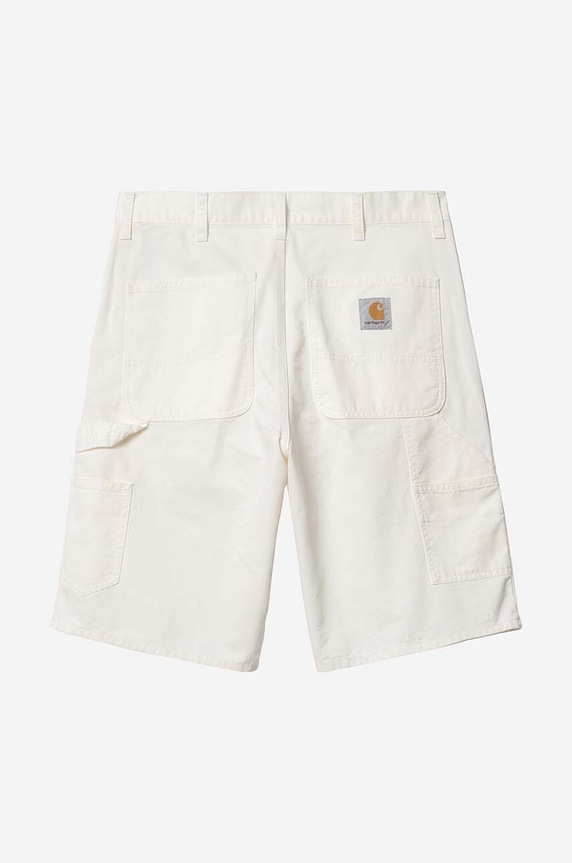 Odzież Carhartt WIP szorty bawełniane Single Knee Short I031504 beżowy