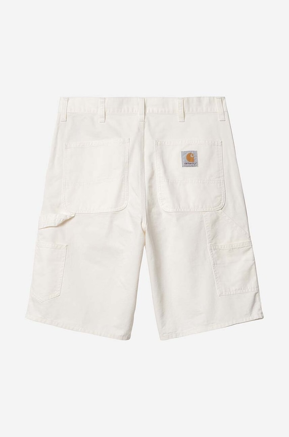Odzież Carhartt WIP szorty bawełniane Single Knee Short I031504 beżowy