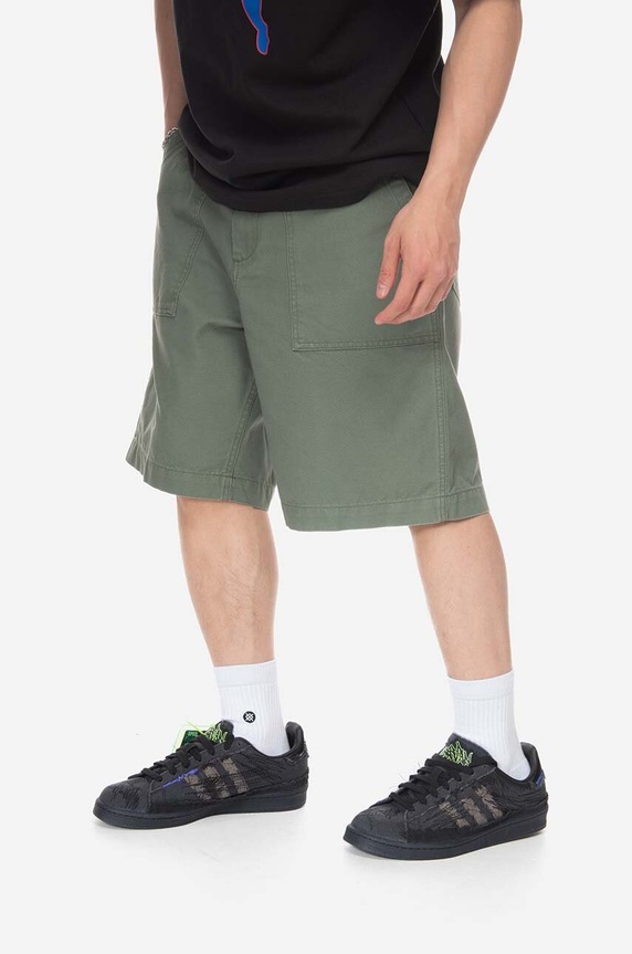 Carhartt WIP cotton shorts fabric green I031506