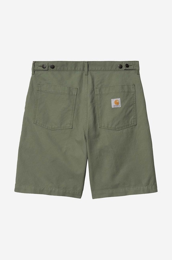 Carhartt WIP cotton shorts I031506 green