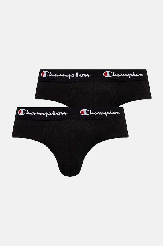 Champion briefs 2-pack jersey black U20057