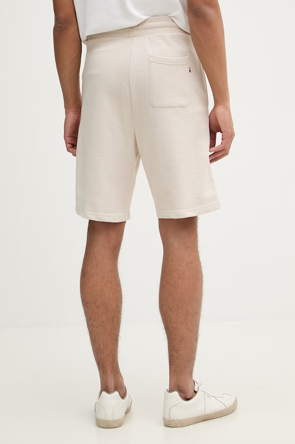 Îmbrăcăminte U.S. Polo Assn. pantaloni scurți de trening pentru bărbați din bumbac DHM LB SWEAT MUP3354 bej