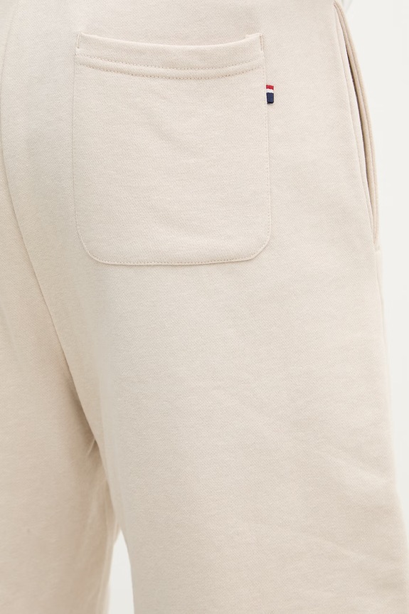 U.S. Polo Assn. pantaloni scurți de trening pentru bărbați din bumbac DHM LB SWEAT bej MUP3354