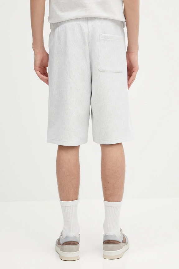 Clothing Carhartt WIP shorts American Script Sweat Short I031685.482XX gray