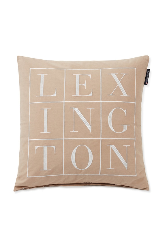 Lexington poszewka na poduszkę bawełniana 50 x 50 beżowy 10004001.50x50