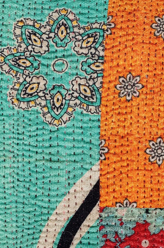 Salon i sypialnia Bloomingville poduszka ozdobna 82049981 niebieski