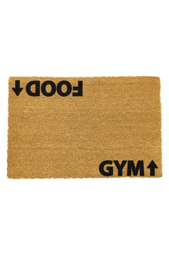 Χαλάκι Artsy Doormats Quirky Collection μπεζ TYPO.FOODGYM