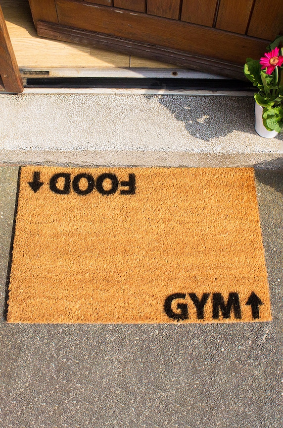 Χαλάκι Artsy Doormats Quirky Collection μπεζ TYPO.FOODGYM