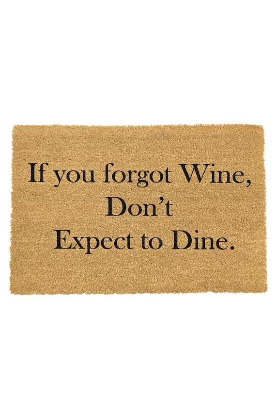 Χαλάκι Artsy Doormats Alcohol Collection μπεζ TYPO.FORGOTWINE