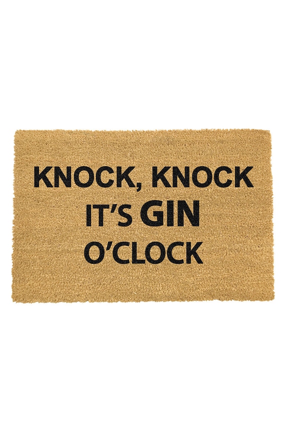 Χαλάκι Artsy Doormats Alcohol Collection μπεζ TYPO.GINOCLOCK
