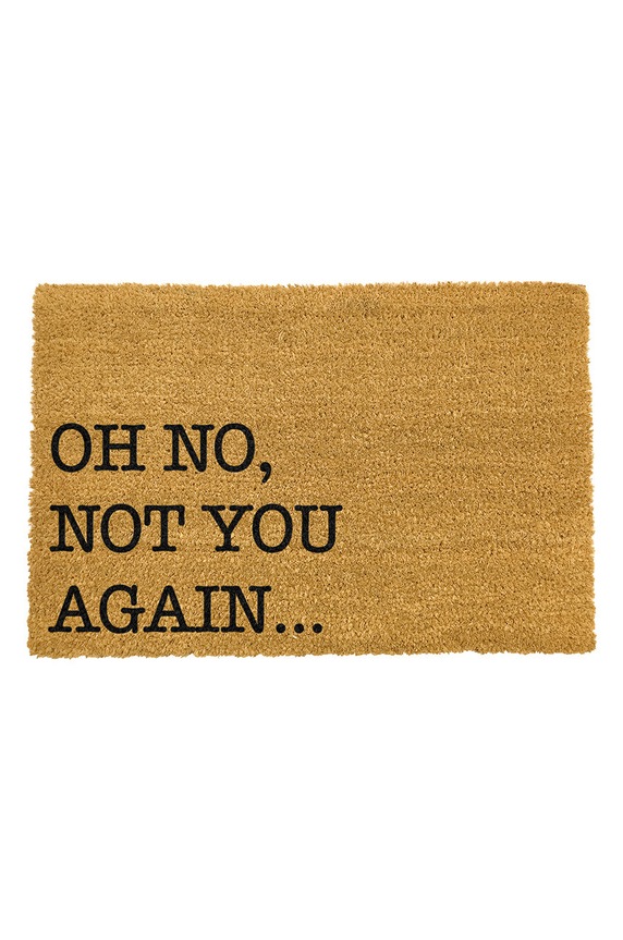 Χαλάκι Artsy Doormats Welcome Collection μπεζ TYPO.OHNOTYOUAGAINV2