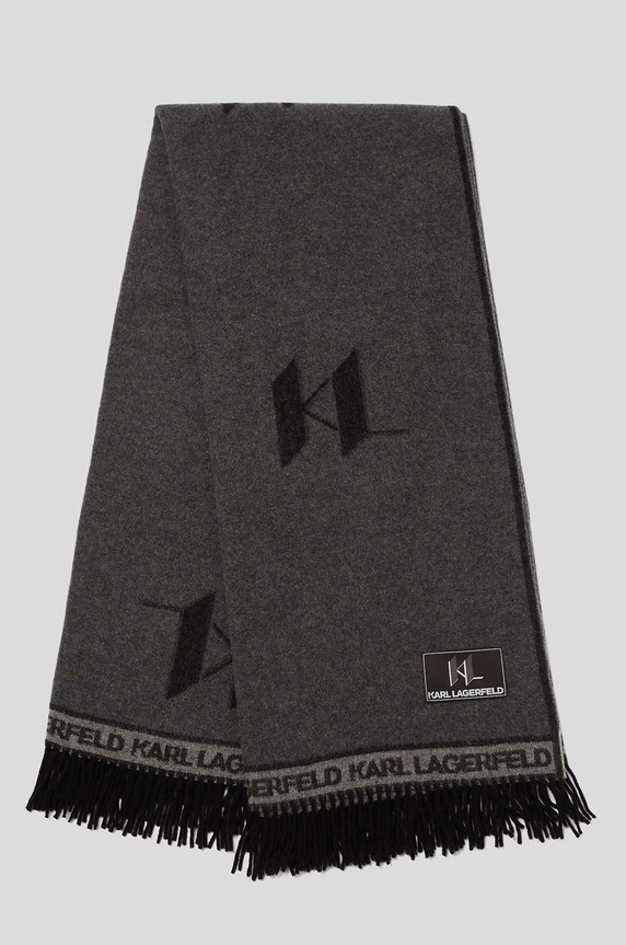 Karl Lagerfeld koc szary 226W392725000