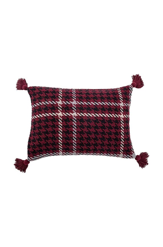 Okrasna blazina Bloomingville Rivel rdeča 82052517