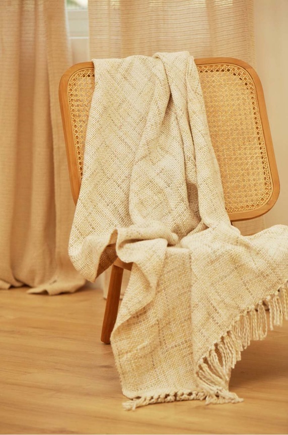 Prekrivač Calma House Ange 120 x 180 cm šarena ANGE.120P.CRU