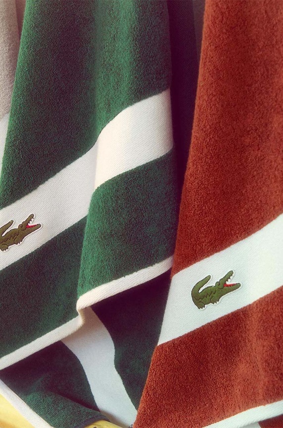 Lacoste średni ręcznik bawełniany LCASUAL 70 x 140 cm 1007099.