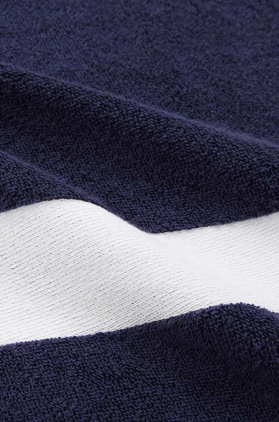 Lacoste közepes méretű pamut törölköző 70 x 140 cm kék 971931