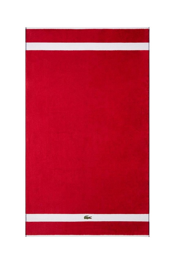 Lacoste duży ręcznik bawełniany 90 x 150 cm niebieski 971932