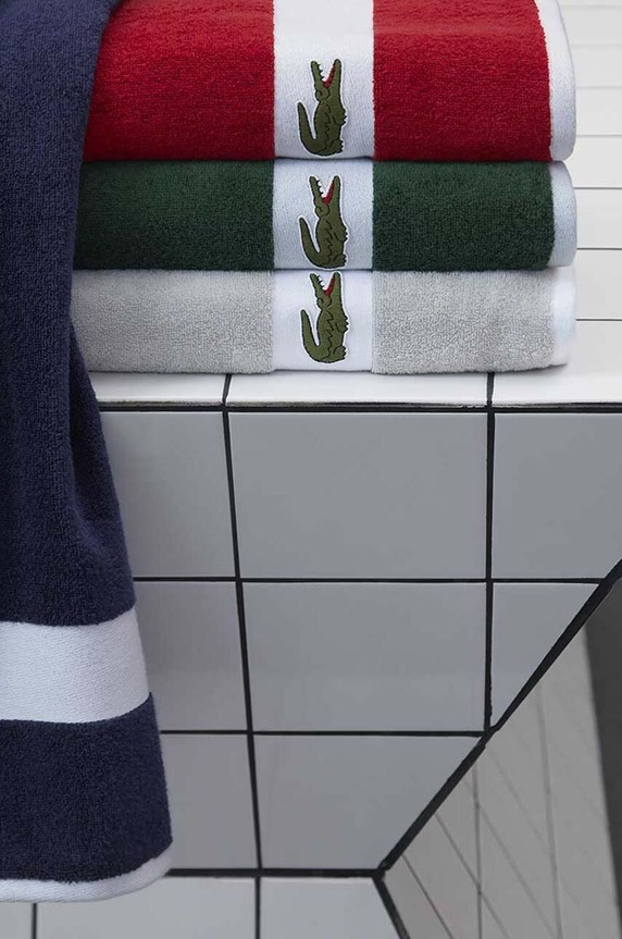 Lacoste średni ręcznik bawełniany 70 x 140 cm 971935