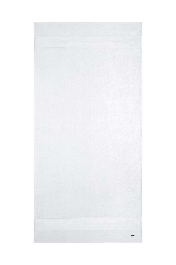Lacoste ręcznik bawełniany 70 x 140 cm biały 972166