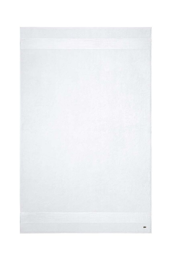 Lacoste ręcznik bawełniany 100 x 150 cm biały 972167