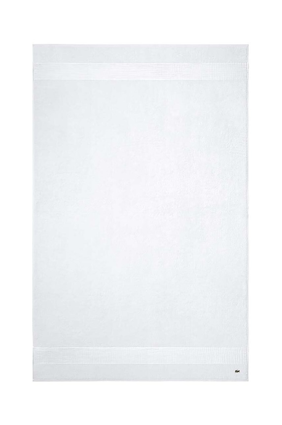 Lacoste ręcznik bawełniany 100 x 150 cm biały 972167