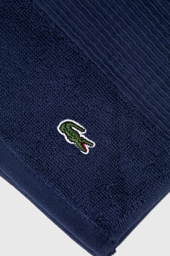 Łazienka Lacoste mały ręcznik bawełniany 50 x 100 cm 972171 niebieski