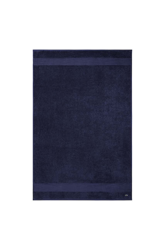 Stredný bavlnený uterák Lacoste Marine 100 x 150 cm modrá 972173