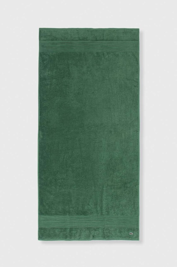 Lacoste prosop mediu din bumbac 70 x 140 cm verde 972178