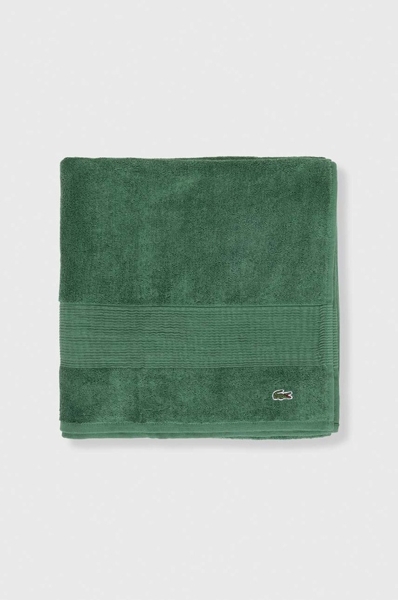 Lacoste prosop mediu din bumbac 70 x 140 cm 972178 verde AA00