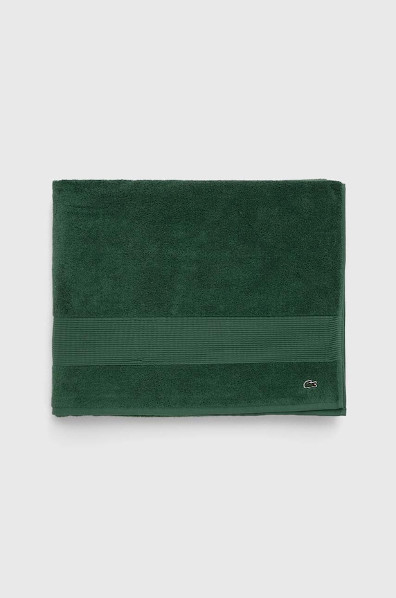 Lacoste duży ręcznik bawełniany 100 x 150 cm 972179 zielony AA00