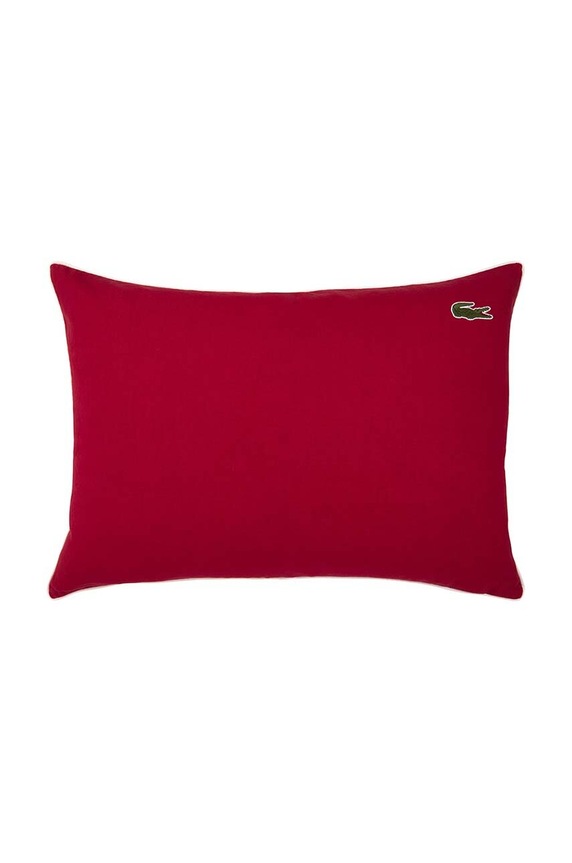 Lacoste poszewka na poduszkę bawełniana czerwony 971311