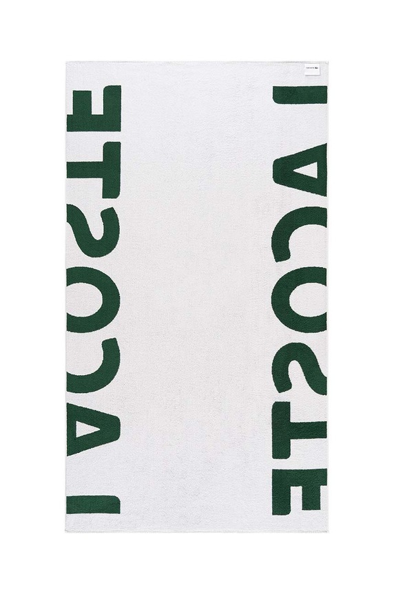 Lacoste ręcznik plażowy 90 x 160 cm 1009656 zielony AA00