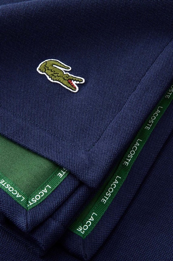 Lacoste narzuta bawełniana 1003468 niebieski