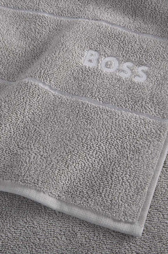 BOSS mały ręcznik bawełniany 40 x 60 cm szary 1011432