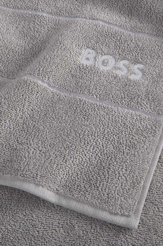 BOSS mały ręcznik bawełniany 40 x 60 cm szary 1011432