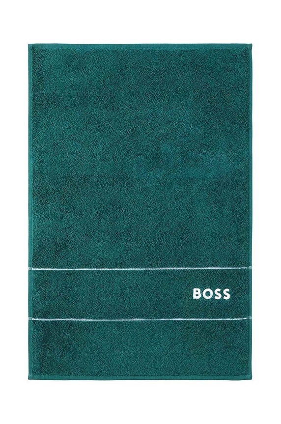 Μικρή βαμβακερή πετσέτα BOSS 40 x 60 cm τιρκουάζ 1011536