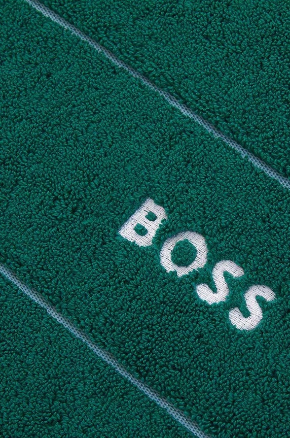 Μπάνιο Μικρή βαμβακερή πετσέτα BOSS 40 x 60 cm 1011536 τιρκουάζ